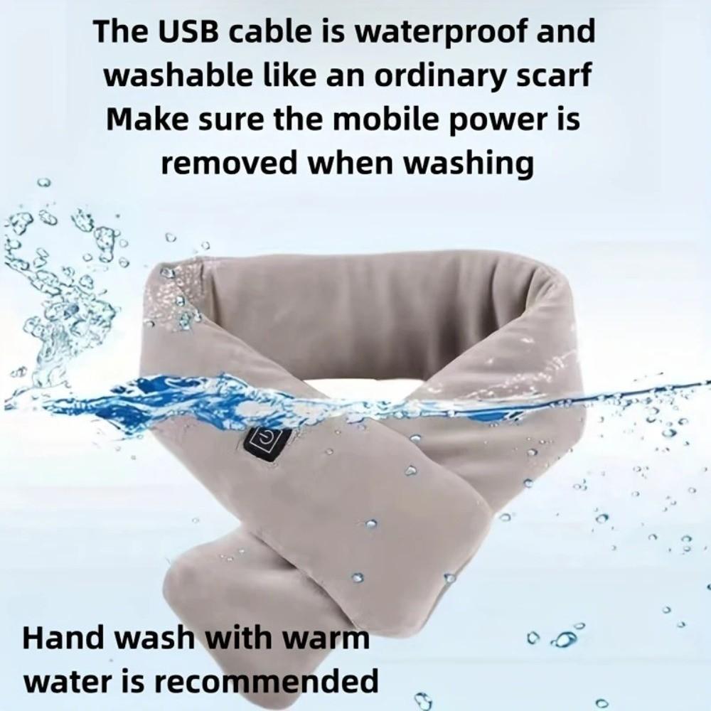 Kältefester Thermischer Nackenwärmer Warmer Nackenwickelwärmer Damengeschenk Elektrischer Heizschal Männer Frauen