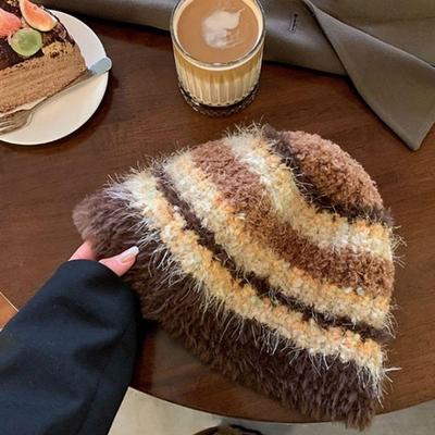Winter Cozy Knit Bucket Hat