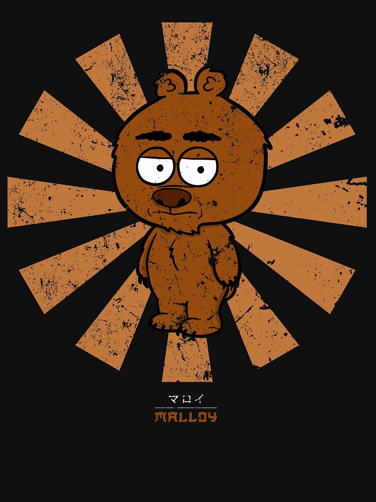 Ted The Animated Series Malloy Retro Japanese Brickleberry Essential Unisex T-Shirt