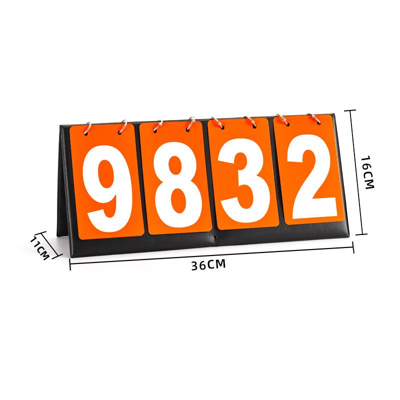 1 Pieza Marcador Marcador de Mesa Marcador Llevador de Puntos Contador de Puntos Portátil de Baloncesto Para Baloncesto Bádminton Voleibol