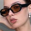 Korean Square UV Resistant Sunglasses For Men And Women Fashion Polygon Street Photography Outdoor Sunscreen Sun Glasses