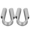 304 Stainless Steel Tube Thimble For Winch Rope Boating Accessories(6mm 2pcs)