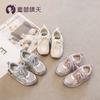Girls' shoes Korean version 2025 spring new children's dad shoes girls' older children's casual sports shoes mesh German training shoes