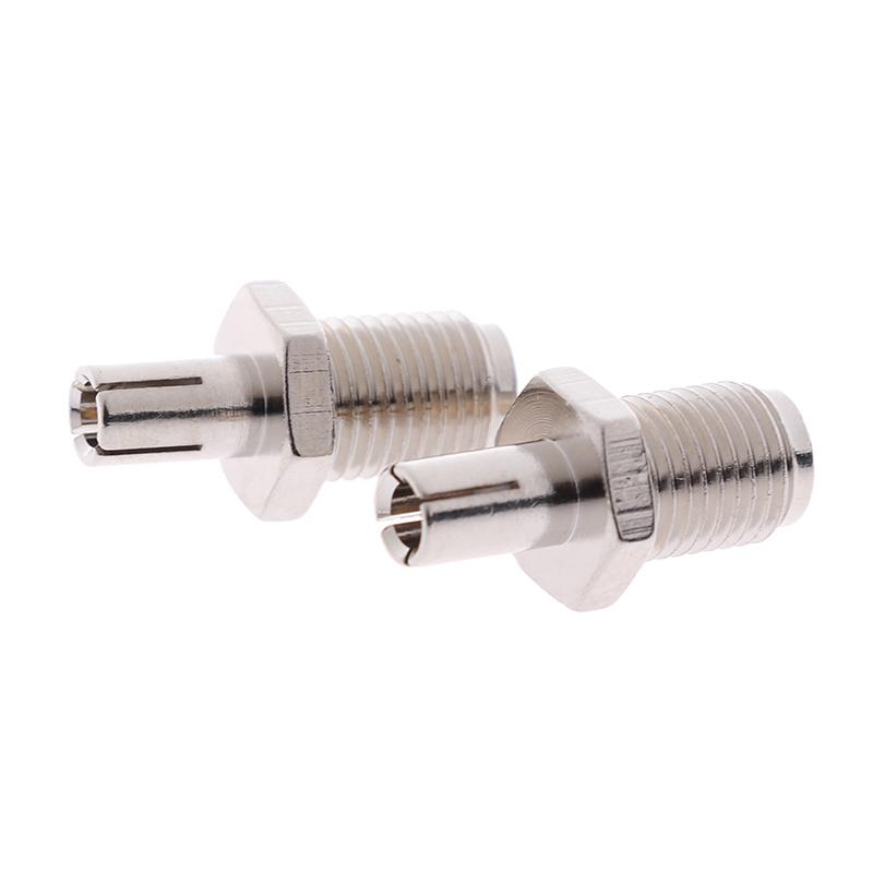 2Pcs Sma Female Jack To Ts9 Male Plug Rf Coaxial Adapter Connector