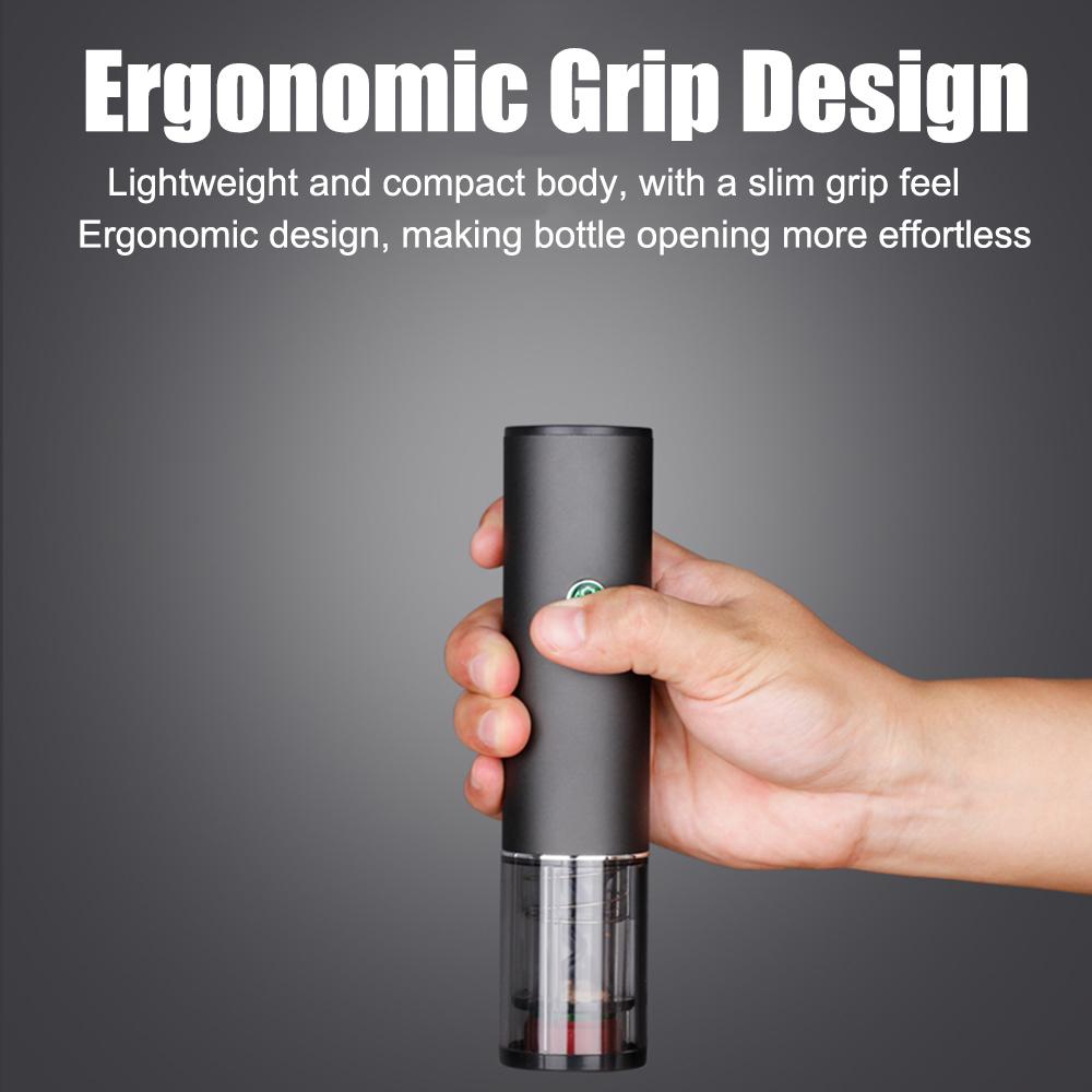 Electric Wine Bottle Opener Bar Tools Rechargeable Automatic Wine Opener for Party Bar Wine Lover Gift with Foil Cutter Electric Corkscrew