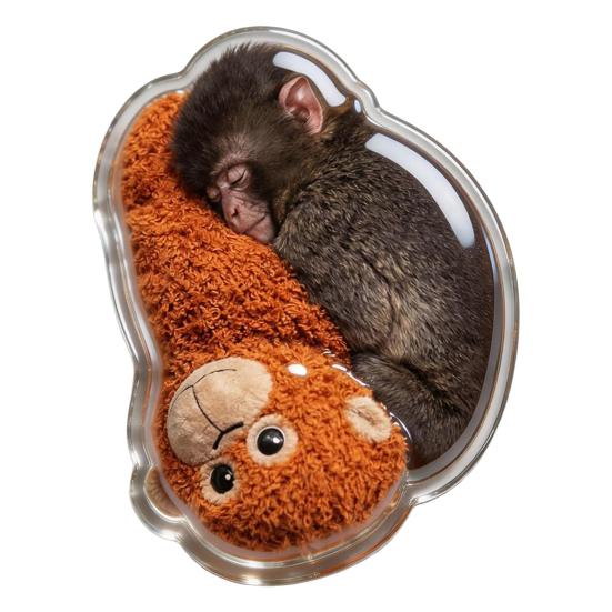 

1/5Pcs Monkey Refrigerator Magnets 2D Acrylic Monkey Plushie Fridge Magnet Home Kitchen Cabinet Locker Whiteboard B