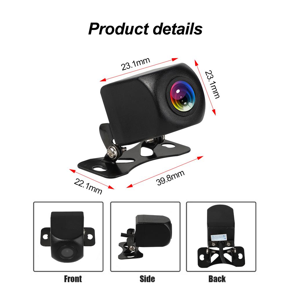 Vehicle Rear View Camera Wifi HD 170 Degree Car Rear View Camera Wireless Waterproof Wifi Backup Camera 12V 24V for Android IOS
