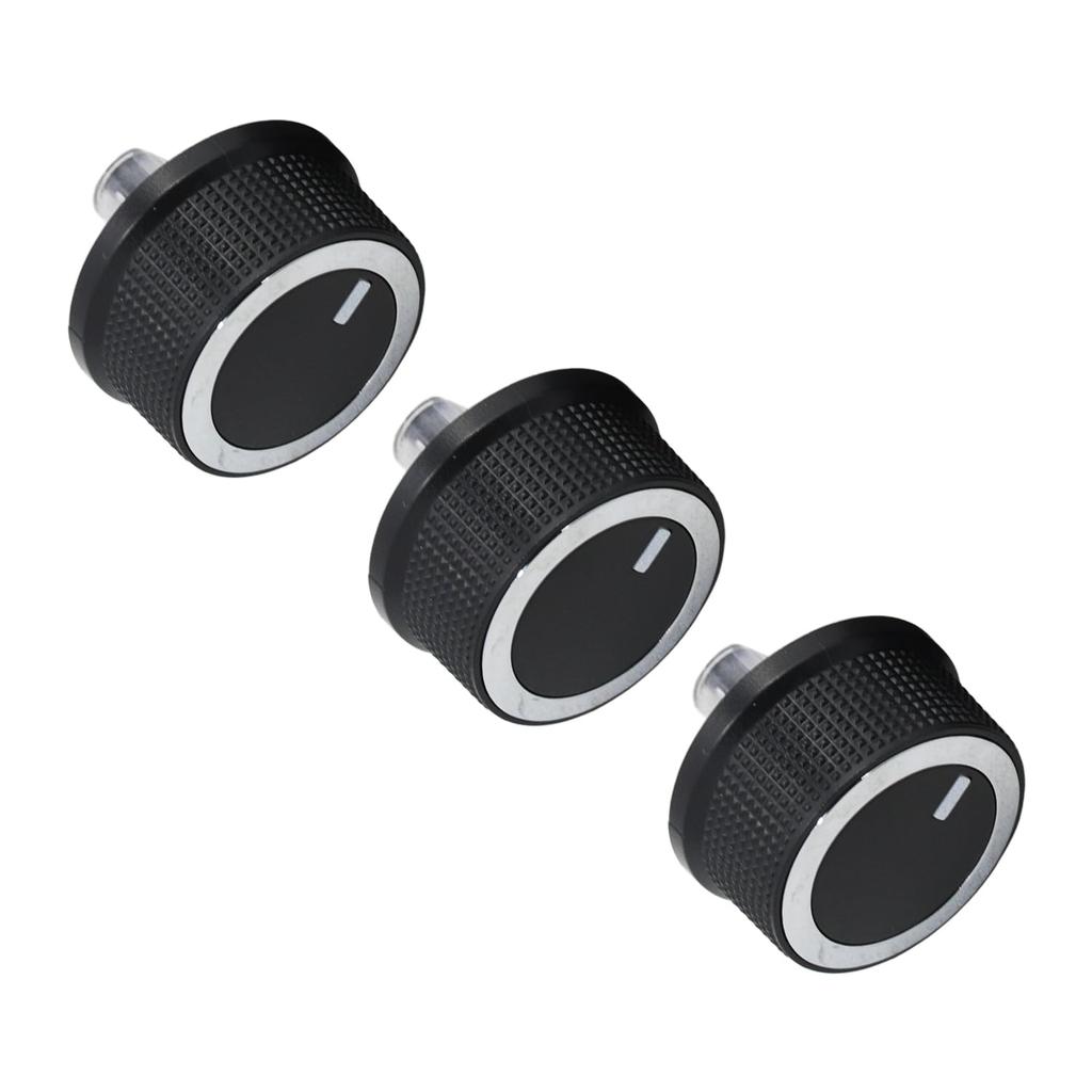 3PCS 84141127 AC Temperature Knob for Chevy Express & for GMC Savana | Compatible with Chevy Express 1500 2500 3500 (2008-2021), Compatible with GMC