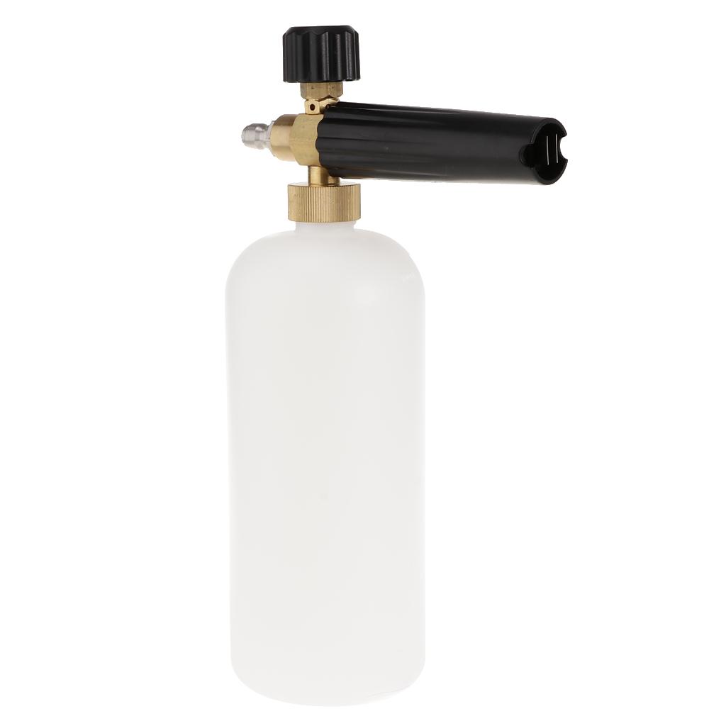 Snow Foam Lance Cannon Bottle Car Wash Foamer Sprayer High Pressure Washer 1L