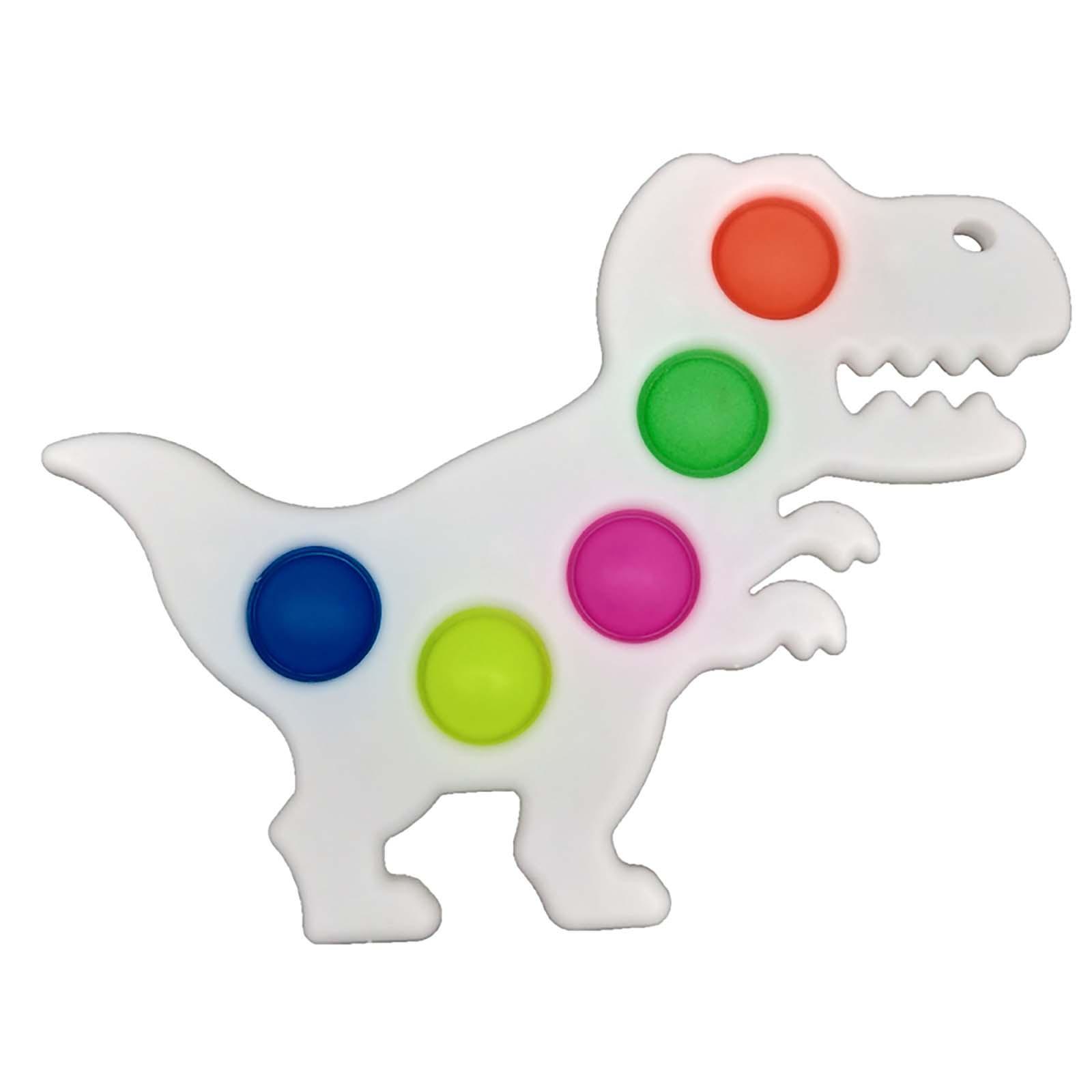 

Игрушки динозавры Пузырьковая сенсорная игрушка Снятие стресса - Тревога белый