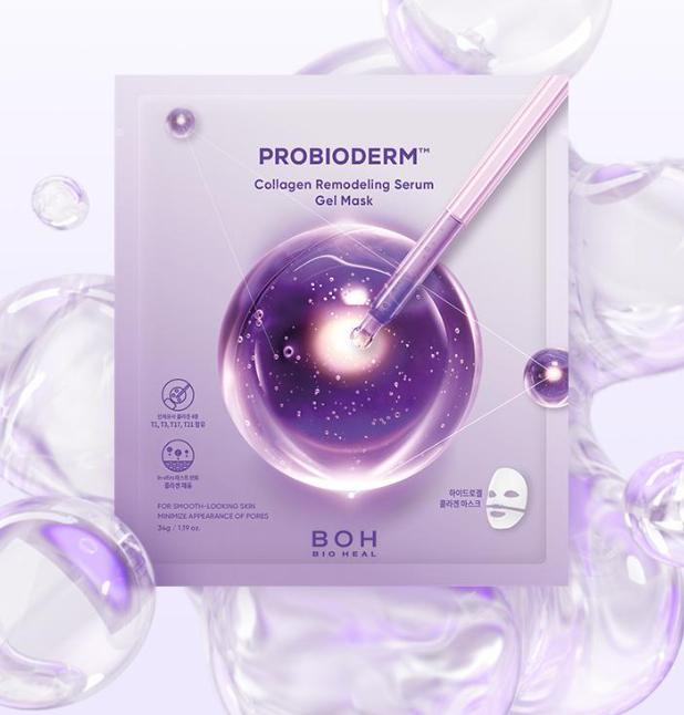 Bio Heal Boh Probioderm Lifting Collagen Gel Maske 5 Stück Straffende & Elastizitäts-Pflege