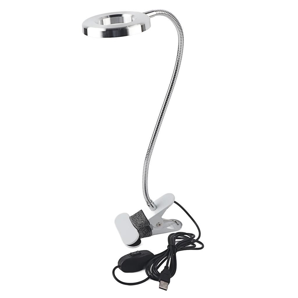 Portable Permanent Eyebrow Tattoo Manicure Cold Light LED USB Clip Beauty Lamp