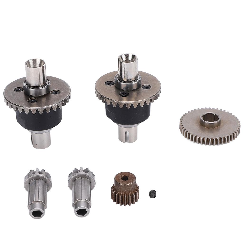 RC Differential Gear Set High Hardness Hard Wearing Metal Differentials and Gears for SCY 16101 16102 16103 1 16