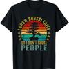 Ich züchte Bonsai-Bäume, also würge keine Leute - Lustiges Retro-T-Shirt