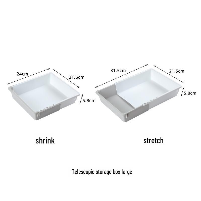 Cutie de depozitare desktop cu sertar retractabil pentru articole esențiale de birou