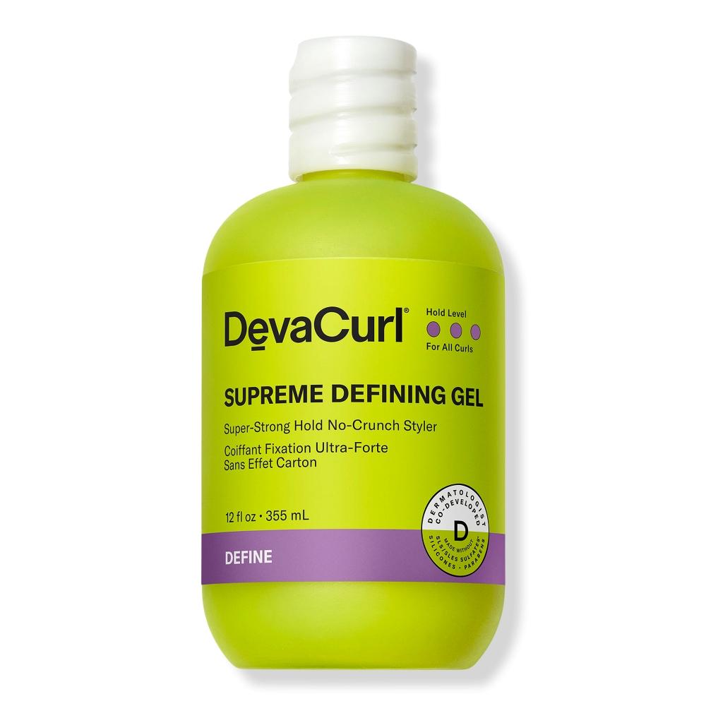 

DevaCurl SUPREME DEFINING GEL Стайлер суперсильной фиксации без хруста, 12,0 унций