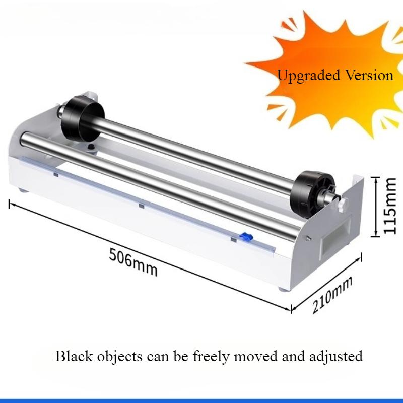 Commercial Wrapping Film Packaging Machine Supermarket Fruit Cling Film Cutting Machine Fixed Bracket Express Packaging Artifact