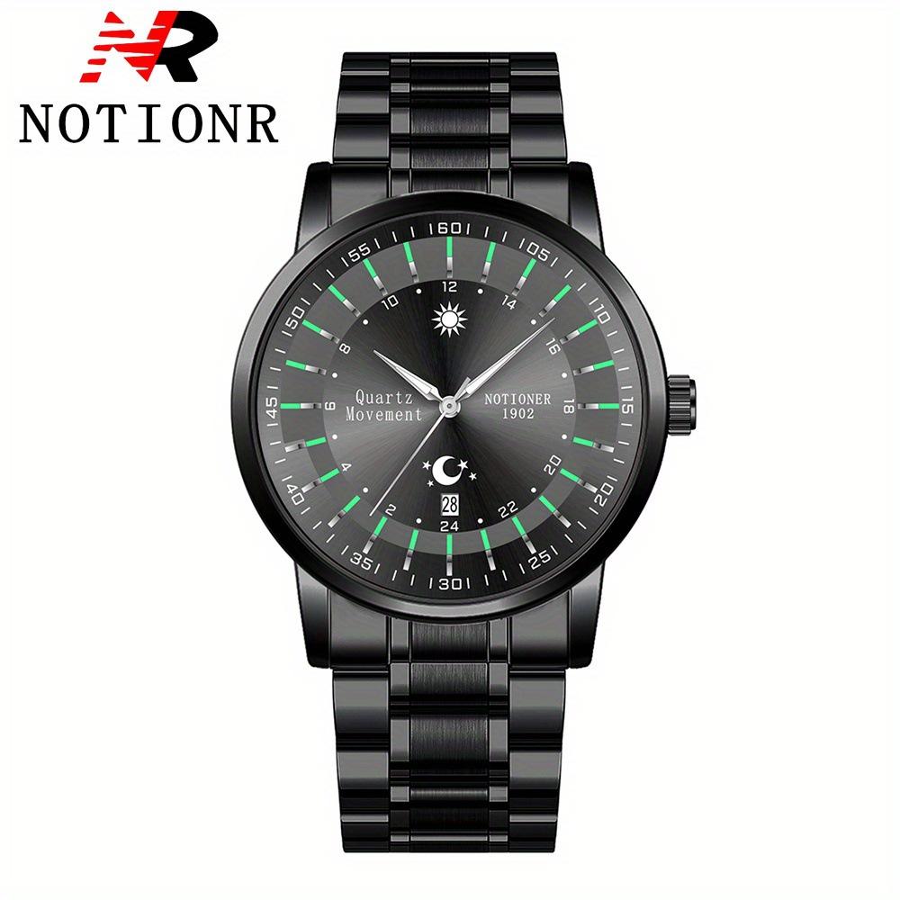 Men'S Stainless Steel Watch Casual Simple Men'S Quartz Watch