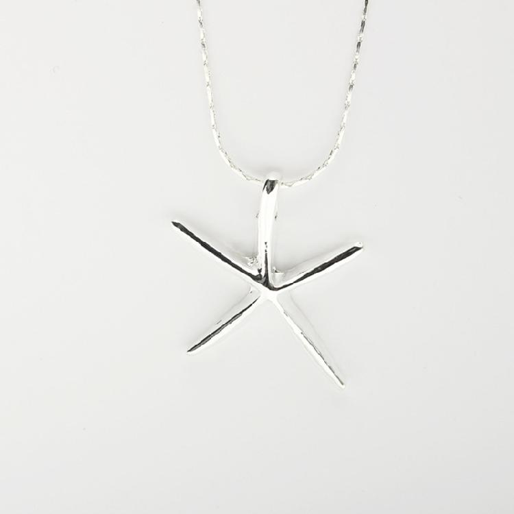 Starfish Pendant Choker Alloy Material Neck Jewelry Party Jewelry Beach Jewelry