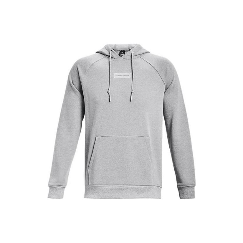 Under Armour Sweatshirts Men's Gray Hooded Moderate Regular 1379684-011