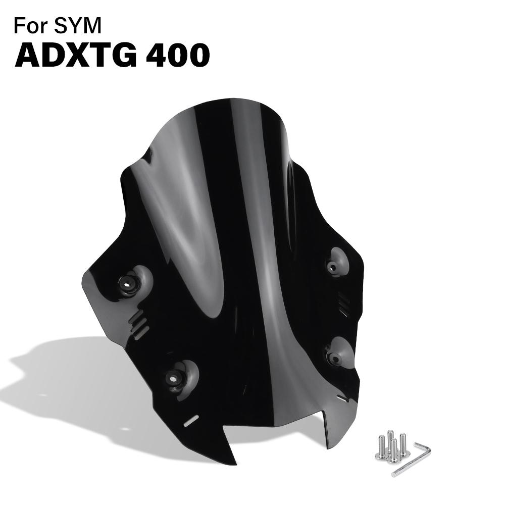 

Windshield For SYM ADXTG 400 2025 ADXTG400 Motorcycle Accessories Modification Sport Windscreen Deflector Wind Screen