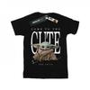 Star Wars Womens/Ladies The Mandalorian The Cute Side Cotton Boyfriend T-Shirt
