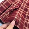 JK Plaid Pleated A-Line Skirt - High Waist, Slim Fit, Anti-Exposure, Spring & Autumn Korean Style
