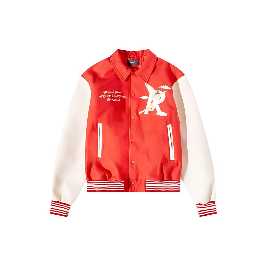 Represent Baseball Jacket Men's Red M01222-239
