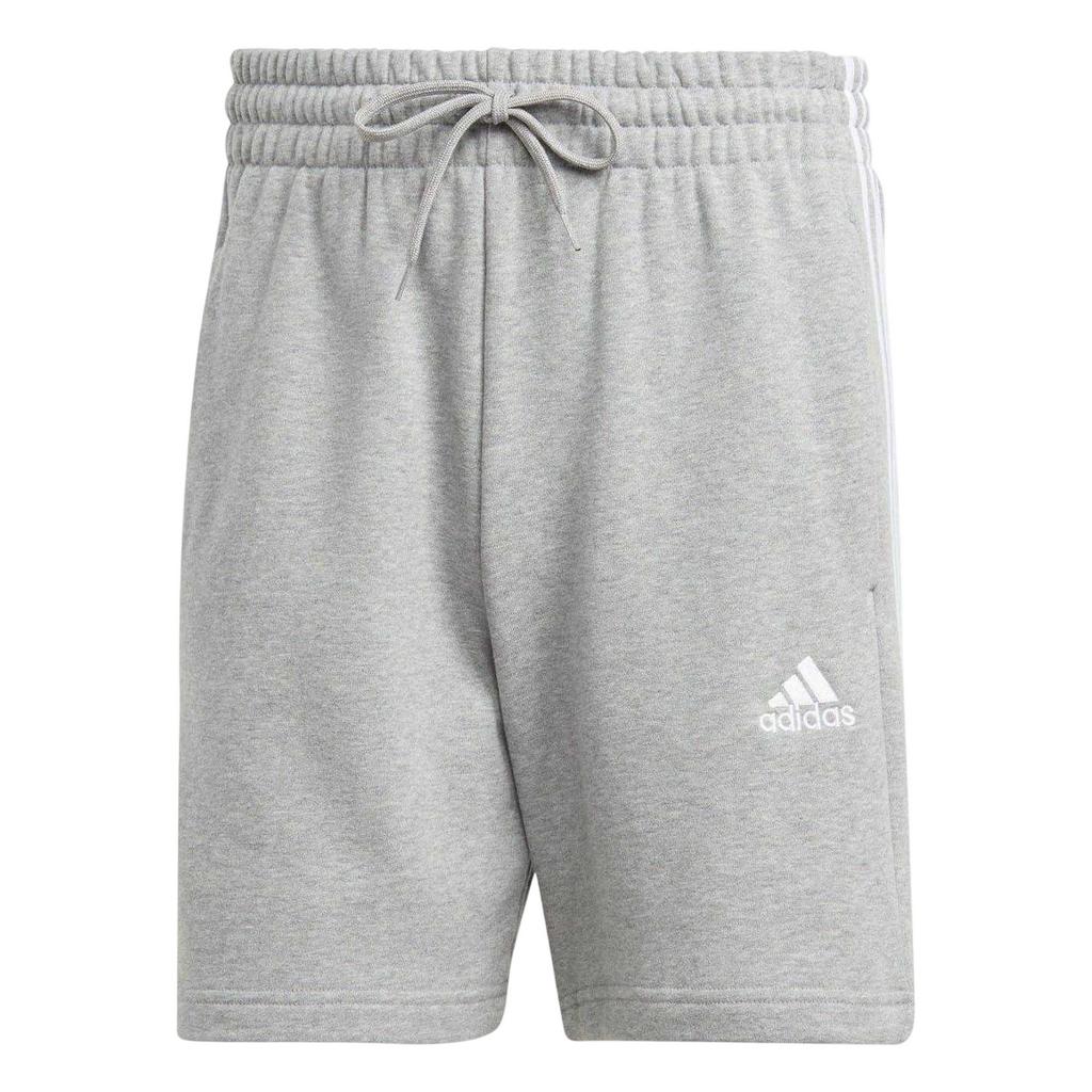 adidas Mens Fleece 3 Stripes Shorts