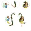 2Pcs Fairy Flower Pot Huggers Planter Hangers Porch Walkway Garden Accessories Bonsai