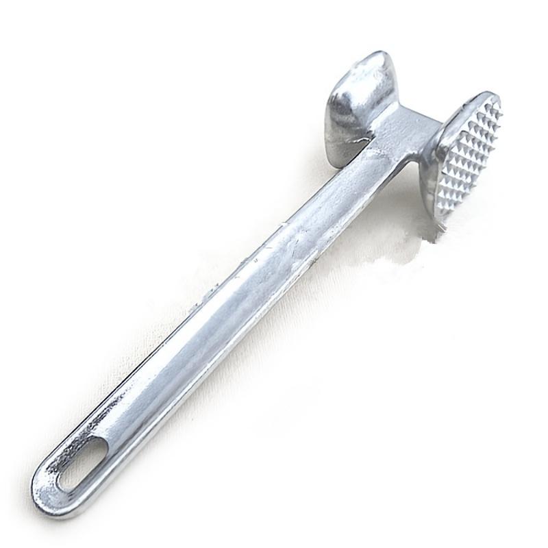 Aluminum Alloy Meat Tenderizer Household Double-sided Meat Steak Hammer Kitchen Beef Tenderizer Food-grade Durable Ergonomic