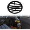 4 PCS Air Conditioner Instrument Panel Compatible for Tiguan 2010-2017 Instrument Desk Middle Outlet Tuyere Air Vent Folding Fittings, Black