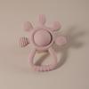 New Teething Silicone Palm Rattle Teether Bunny - Safe Baby Chew Toys For Soothing Sore Gums