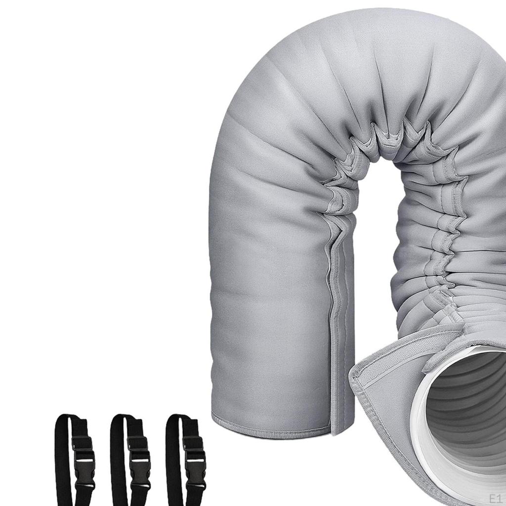 Osłona węża klimatyzatora, Ochraniacz, Dekoracyjny składany, Łatwy do czyszczenia, Akcesoria,