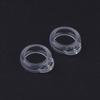Et Series High-Definition Flat Head Plugs Medical-Grade Fully Transparent Liquid Silicone Sleeves
