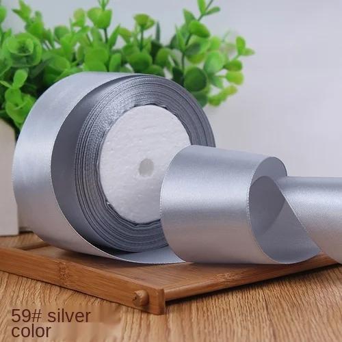 25Yards/Roll 6mm 10mm 15mm 20mm 25mm 40mm 50mm Silk Satin Ribbons for Gift Packing Christmas Party Decoration Fabric Crafts DIY
