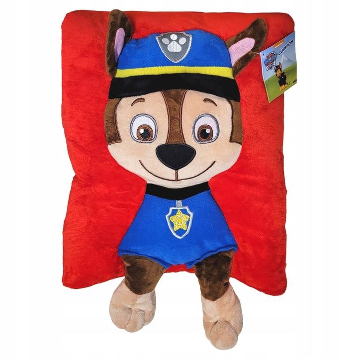 Paw Patrol Pillow Plush Chase Raised 3D Stuffed Animal 40 Cm Soft