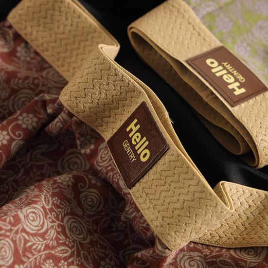 Erkek Boxer İç Çamaşırı Orta Bel Lastikli Bel U-Şekilli Konveks Külot Çiçek Desenli Pijama İç Çamaşırı Günlük Giyim