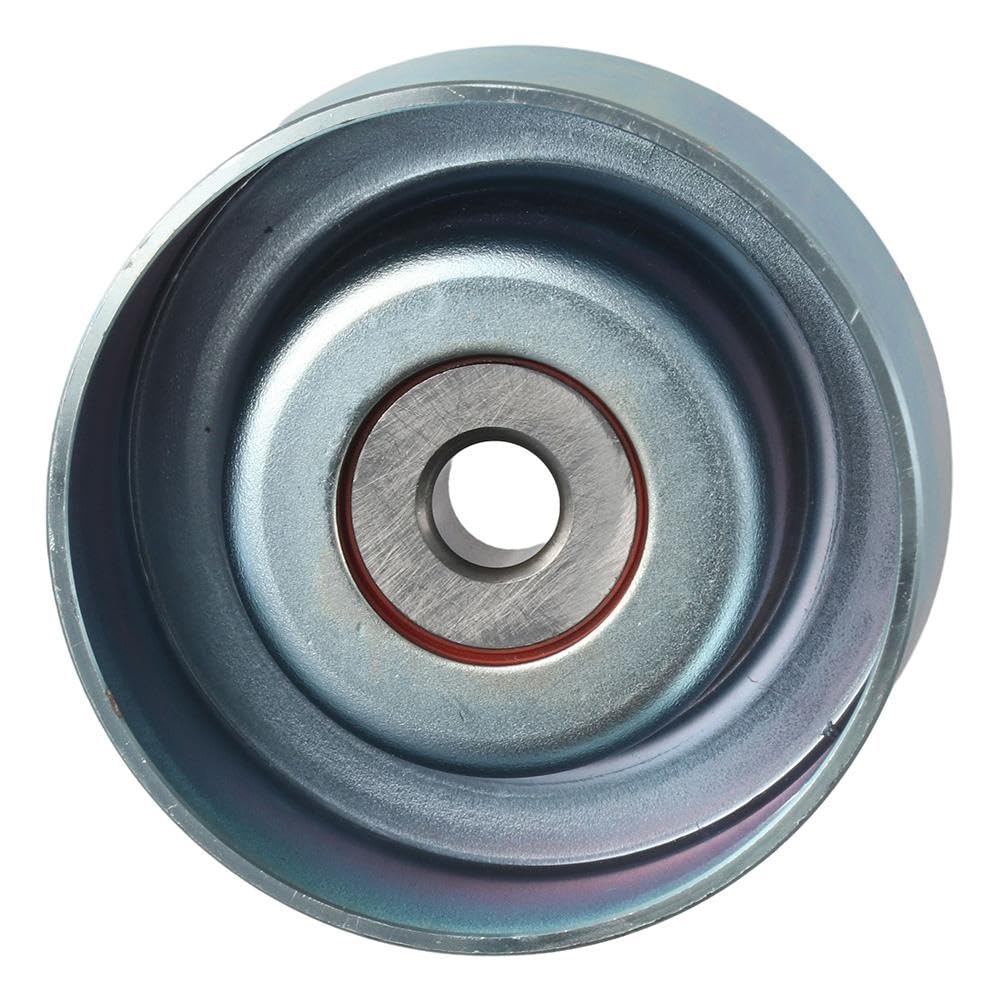 Qicarkey Drive Belt Idler Silver Red Metal Car Replacement Fits Toyota and Tacoma Pulley, Accessory, 16604-31010, 4Runner, Camry,