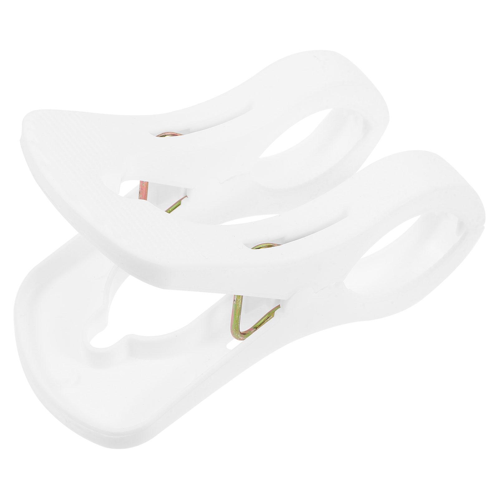 

Heavy Duty Clothes Clip Windproof Non-Slip Quilt Clip for Hanging Laundry Jeans Duvet Cover Outdoor Balcony Use Strong Clamping білий