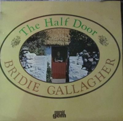 LP Record BRIDIE GALLAGHER - The Half Door GES1184 Emerald Gem 1978 UK Folk Used