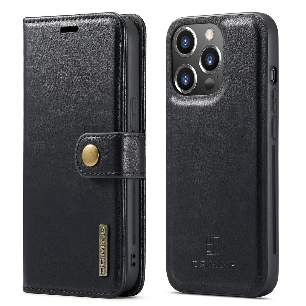 Detachable Magnetic Leather Phone Case for IPhone 16 17 Pro Max 15 12 13 11 14 Plus Air SE 2025 Wallet Card Holder Cover Coque