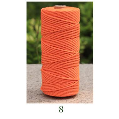 Braided Rope 2mm 3mm 4mm 5mm Cotton Tassel Thread