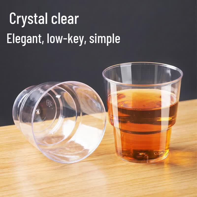 Fangcaodi 3G6212 Thickened PP Disposable Aviation Cups