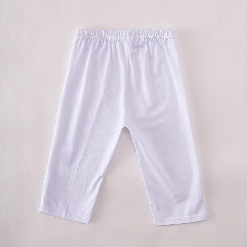 Mädchen Cropped Hosen Sommerkleidung Kinderhosen Baby Dünne Stile Leggings Kinder Shorts