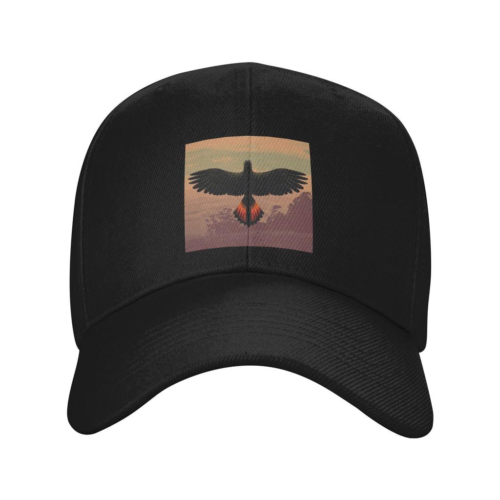 Unisex Baseball Hats RedTailed Black Cockatoo Australian Bird Outdoor Summer Sports Baseball Caps Hip Hop Cap Casquette Hats