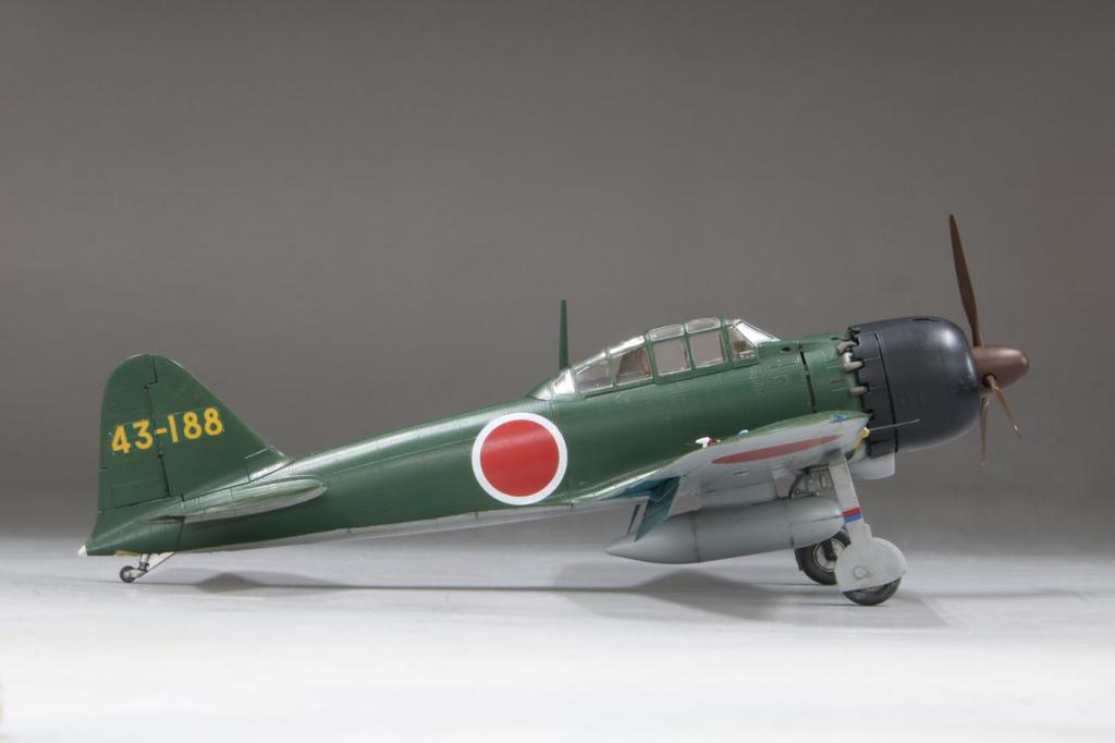 Fine Molds Scale Imperial Japanese Navy Zero Fighter Type 52 Model A Plastic Model FZ03 1/48 (Mitsubishi) (Airplane)