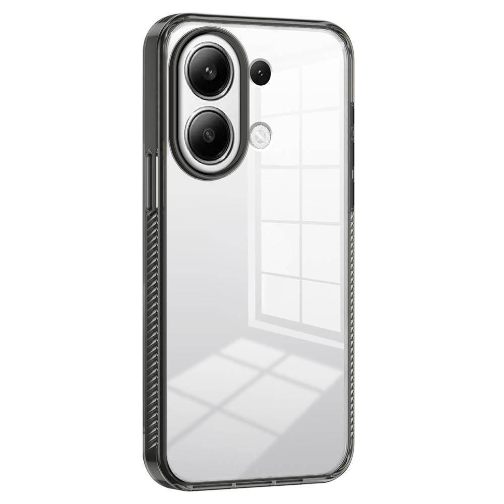 Dla Xiaomi Redmi Note 13 4G Przezroczyste Etui na Telefon TPU PC Antypoślizgowy Odporny na Upadki Tylny Pokrowiec