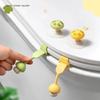 Mushroom Toilet Lid Lifter Tool Closestool Holder Ring Flapper Lifting Device Bathroom Sanitary Adjustable Toilet Seat Lid