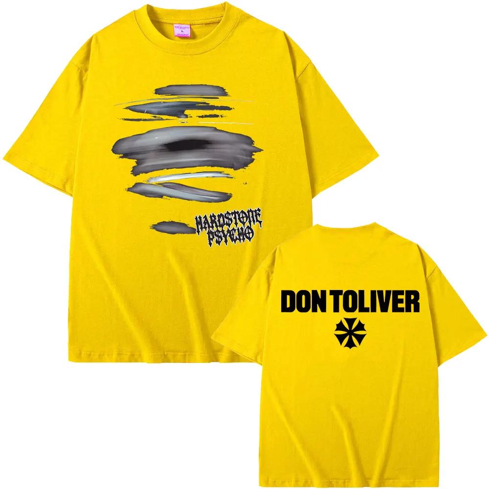 

Best Famous Rapper Don Toliver Hardstone Psycho Album Vintage Graphic T Shirt Men Hip Hop T-shirt Men s Fashion Tshirt 4XL